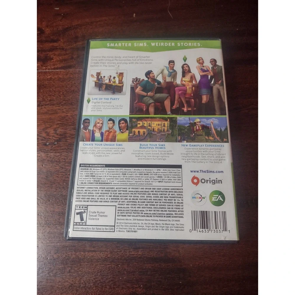 The Sims 4 (PC MAC Windows 2014) - COMPLETE w/ ACTIVATION KEY